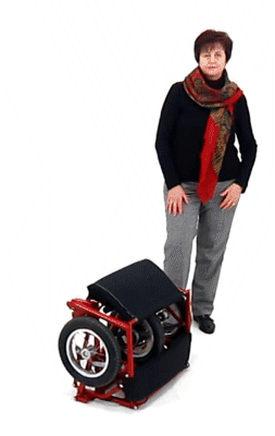 Scooter&nbsp;&eacute;lectrique pliant automatiquement Di Blasi mod. R30